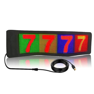 LED displej s flexibilným Bluetooth ovládaním 12V