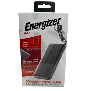Powerbanka 10000 mAh 2x USB-C,1x USB-A (UE10055PQ) čierna