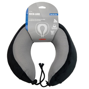 Cestovný vankúšik ergonomický čierno sivý