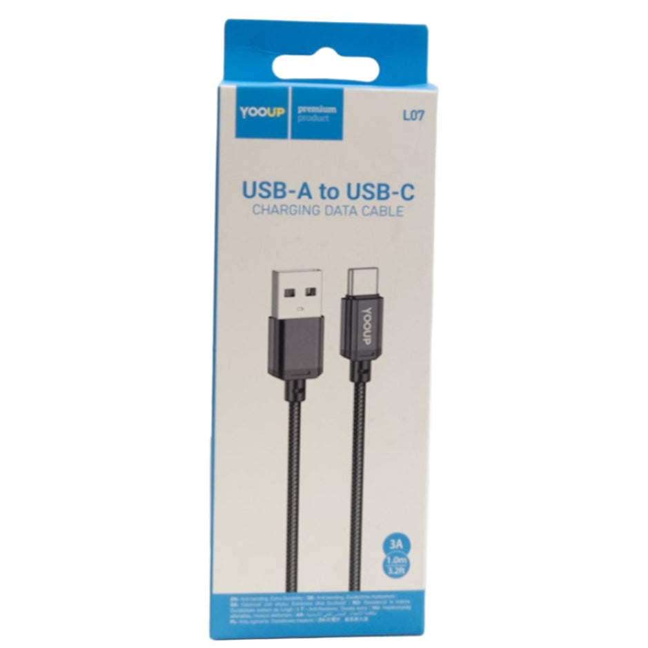 Usb c nabíjací a dátový kábel 1m L07