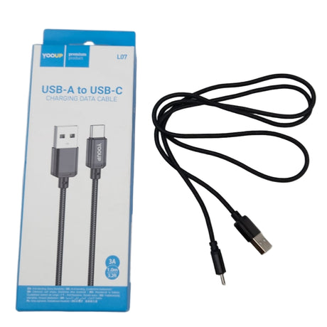 Usb c nabíjací a dátový kábel 1m L07