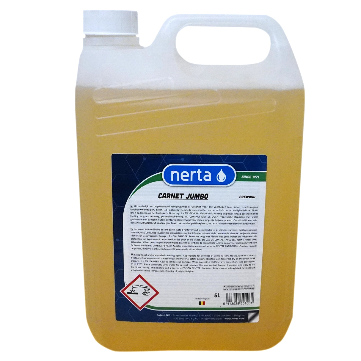 Nerta Carnet Jumbo 370 aktívna pena 5L.