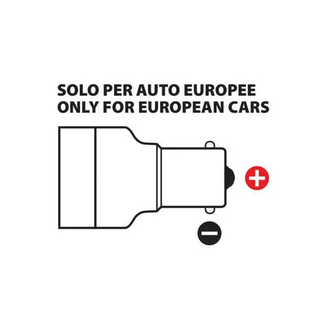 Autožiarovka s cúvacím alarmom 12V