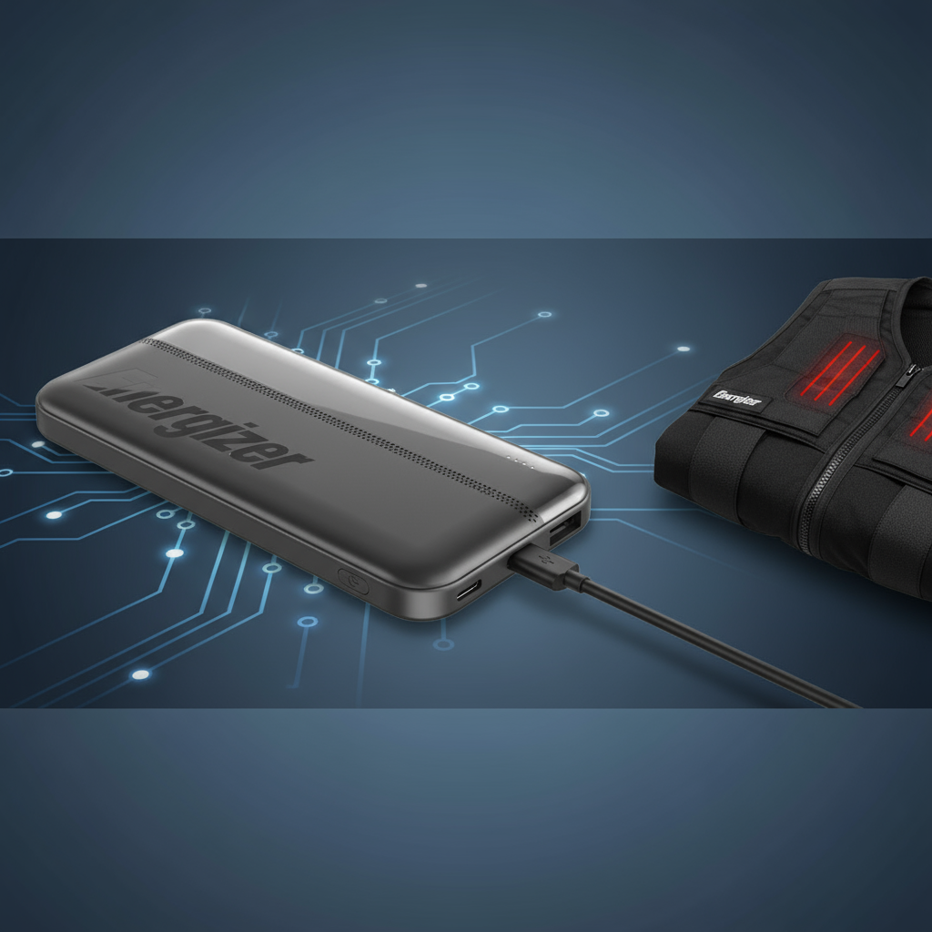 Powerbanka s rýchlonabíjaním pre vyhrievacie vesty