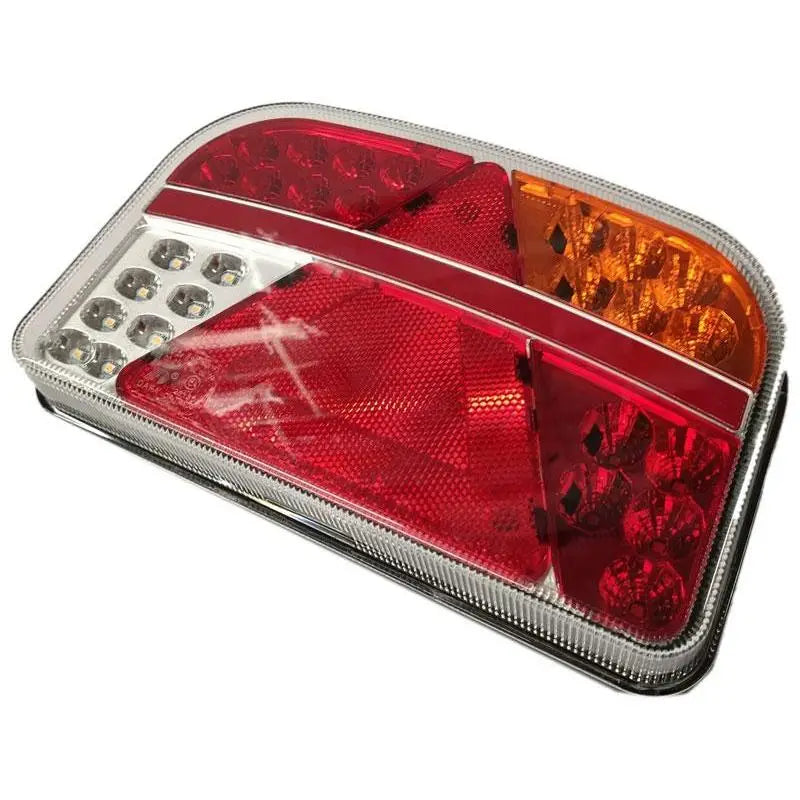 Koncové svetlá na návesy LED 7 funkčné zaoblené pravé