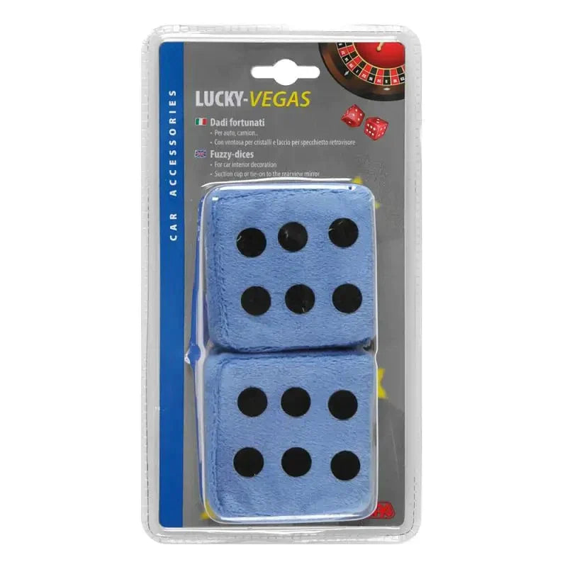 Kocky do auta Lucky Vegas modré