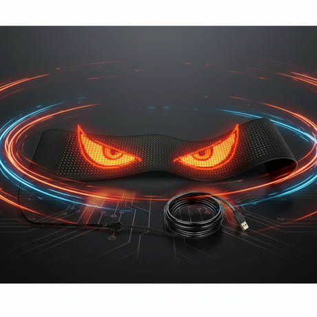 LED panel programovateľný s Devil Eyes animáciou
