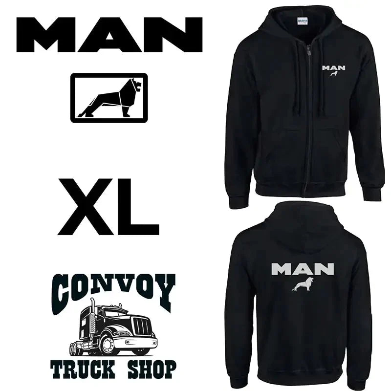 Mikina s kapucňou MAN - XL