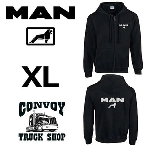 Mikina s kapucňou MAN - XL