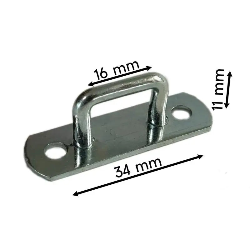 Oká na plachtu uško hranaté 12mm