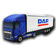 Plüss DAF XG kamión