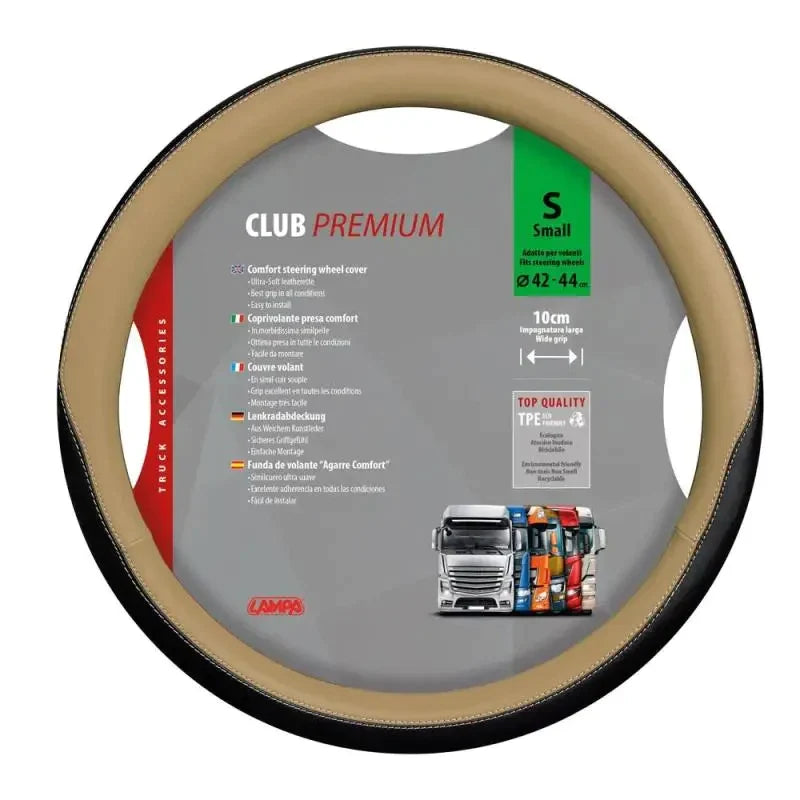 Poťah volantu CLUB béžový S