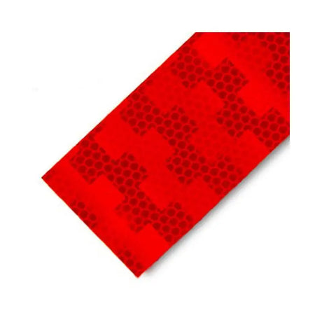Reflexná páska 5 cm plná červená