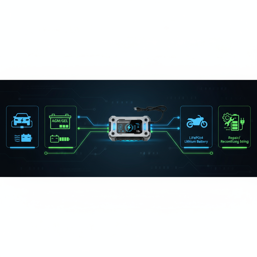 Nabíjačka akumulátorov 12V